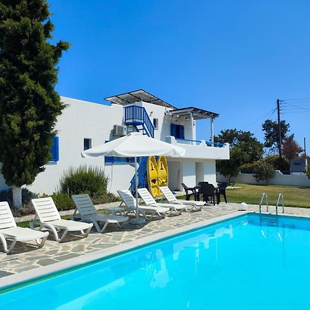 Navy Greece Villa With Swimming Pool & Sea View Makrygialos Esterno foto