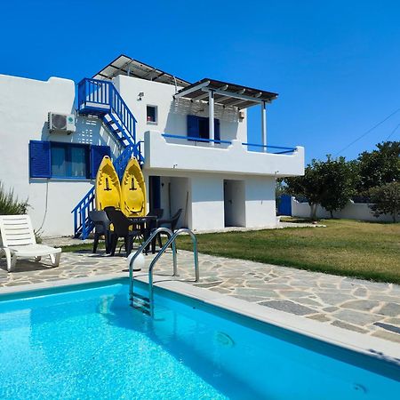 Navy Greece Villa With Swimming Pool & Sea View Makrygialos Esterno foto