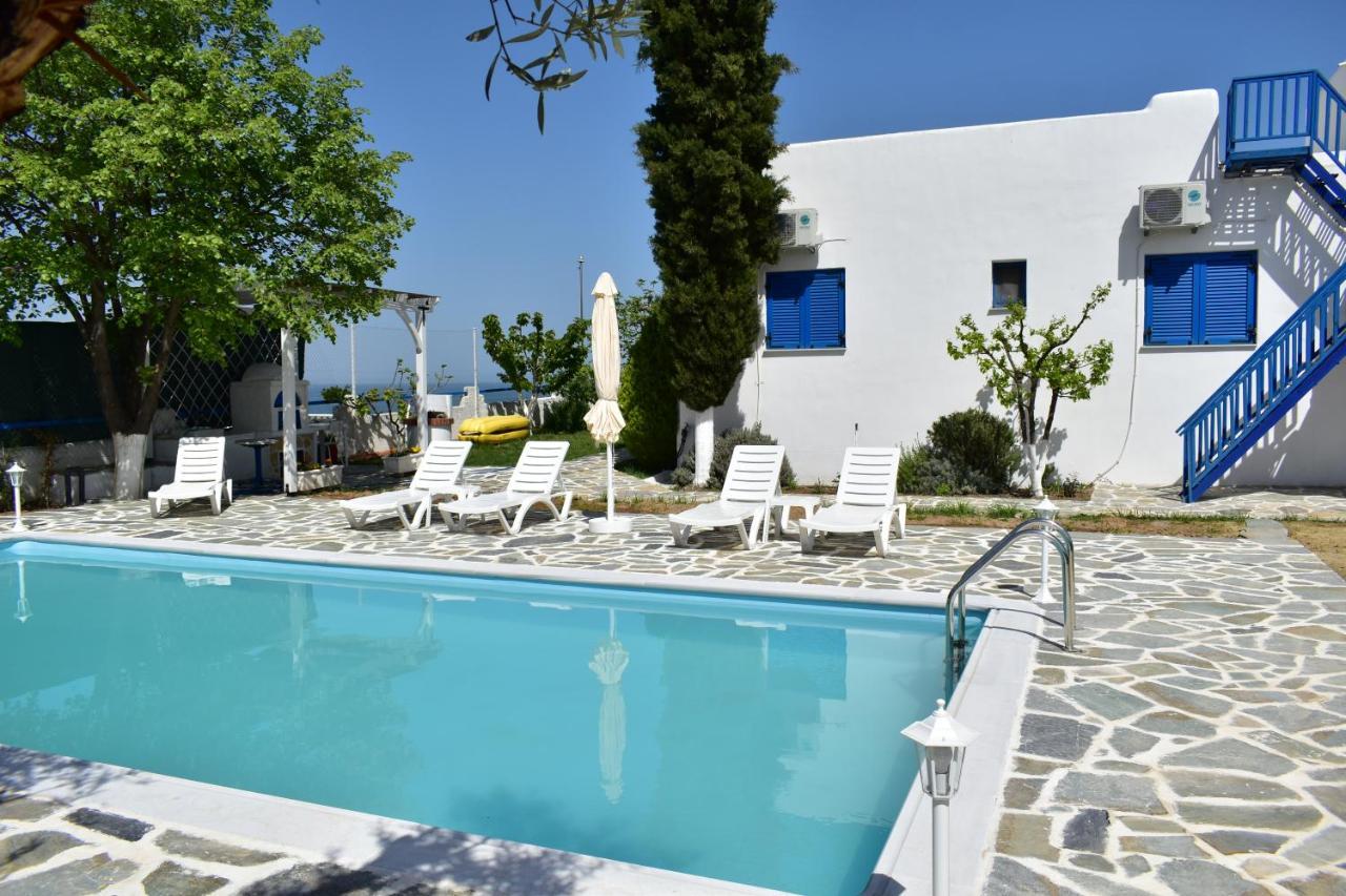 Navy Greece Villa With Swimming Pool & Sea View Makrygialos Esterno foto
