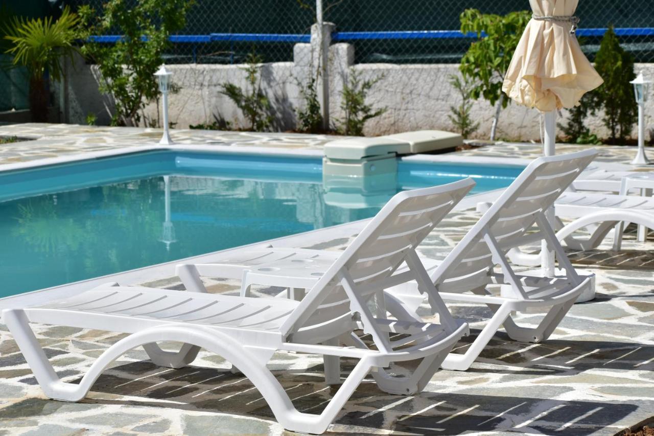 Navy Greece Villa With Swimming Pool & Sea View Makrygialos Esterno foto