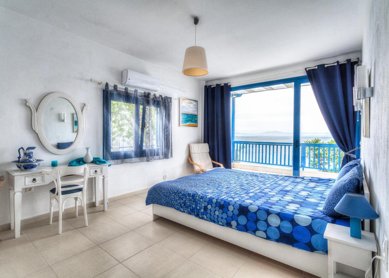 Navy Greece Villa With Swimming Pool & Sea View Makrygialos Esterno foto
