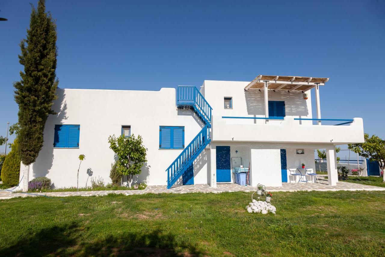 Navy Greece Villa With Swimming Pool & Sea View Makrygialos Esterno foto