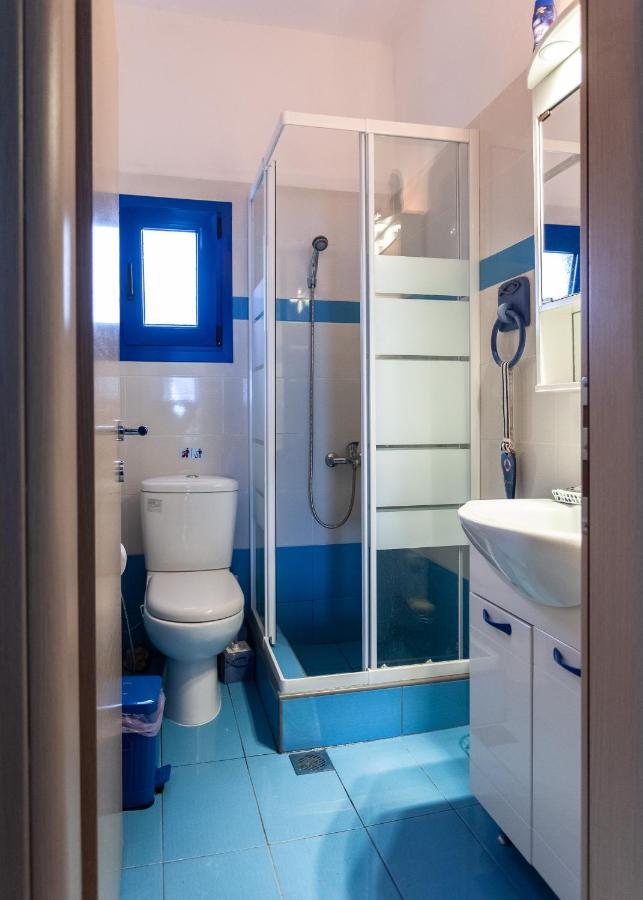 Navy Greece Villa With Swimming Pool & Sea View Makrygialos Esterno foto